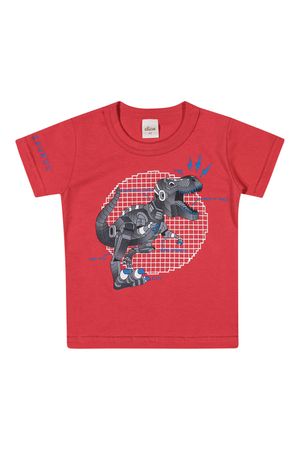Camiseta Infantil Elian Vermelho
