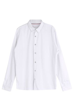 Camisa em Tricoline Maquinetado Colorittá Branco