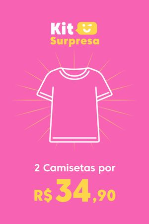 Kit Surpresa Infantil Menino Camiseta
