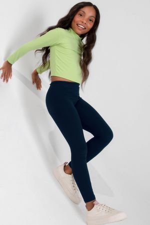 Calça Infantil Menina Legging Básica Elian Marinho
