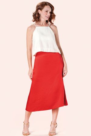 Regata Feminina Alça com Amarração Marialícia Bege