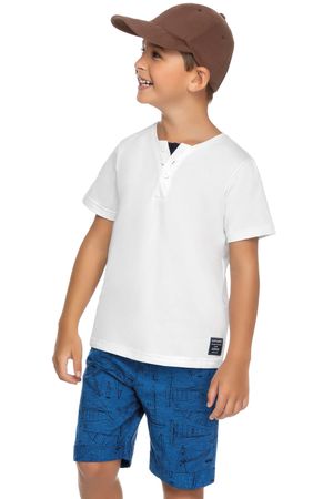 Conjunto Infantil Menino Infantil Branco