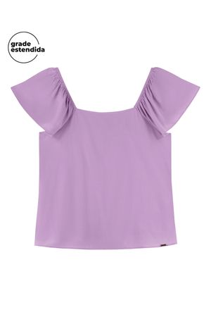 Blusa Feminino Marialícia Lilás