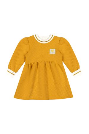 Vestido Infantil Menina Trabalhado Colorittá Amarelo