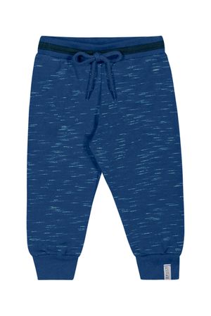 Calça Bebê Menino com Contraste Elian Azul