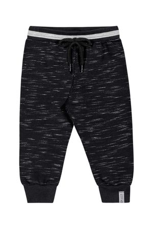 Calça Bebê Menino com Contraste Elian Preto