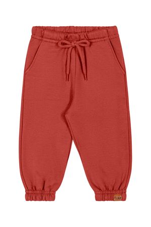 Calça Bebê Menino com Cordão Elian Laranja