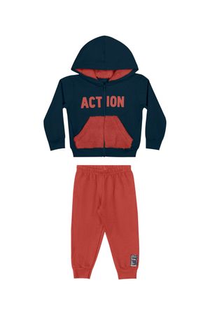 Conjunto Infantil Menino Action Elian Azul
