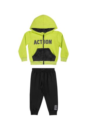 Conjunto Infantil Menino Action Elian Verde