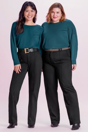 Blusa Feminina Happiness Marialícia  Verde Escuro