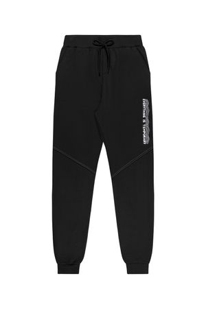 Calça Juvenil Menino Moletom Temporary Elian Beats Preto