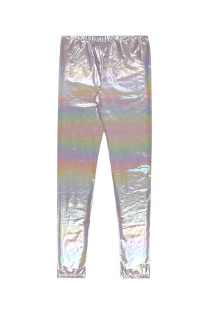 Calça Juvenil Menina Holográfica Elian Beats Cinza