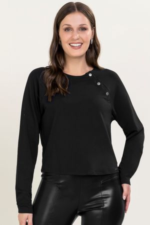 Blusa Feminino Marialícia Preto