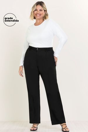 Calça Jeans Feminino Marialícia Preto