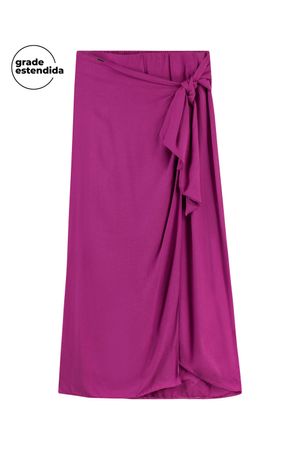 Saia Feminino Marialícia Roxo