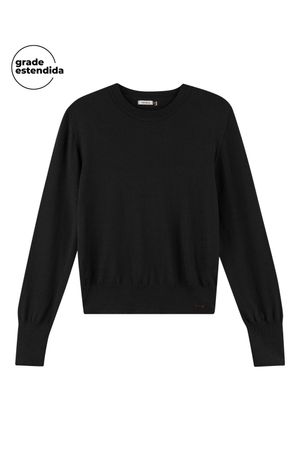 Blusa Feminino Marialícia Preto