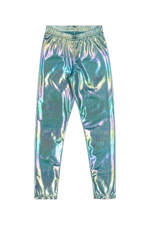 Legging Infantil Menina Holográfica Elian Verde