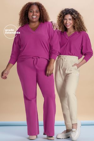 Blusa Feminino Marialícia Roxo