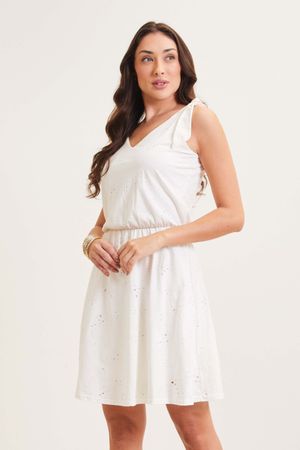 Vestido Feminino Marialícia Bege