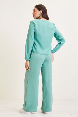 Calça Feminino Marialícia Verde Claro