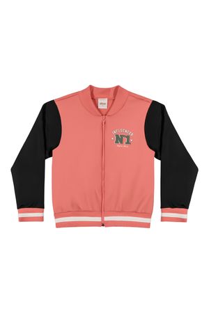 Jaqueta Infantil Menina Influencer Elian Laranja