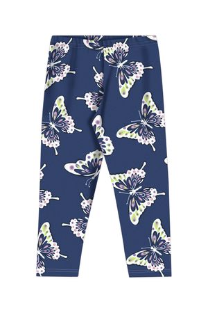 Calça Infantil Menina Estampada Elian Azul