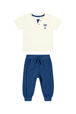 Conjunto Bebê Menino com Calça Colorittá Bege