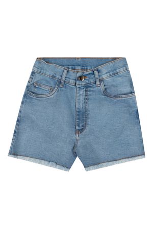 Shorts Juvenil Feminino Jeans Beats Azul