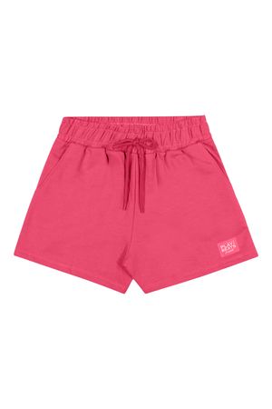 Shorts Juvenil Feminino Básico Beats Rosa