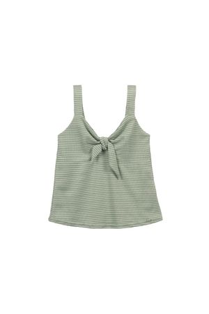 Regata Feminina Crochê Marialícia Verde