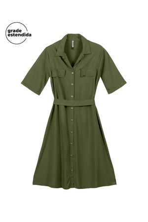 Vestido Feminino Sofisticado Marialícia Verde