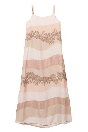 Vestido Feminino Estampado Marialícia Laranja