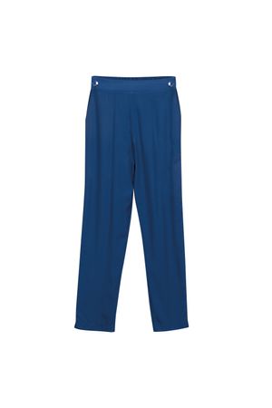 Calça Feminina Cintura Alta Marialícia Azul