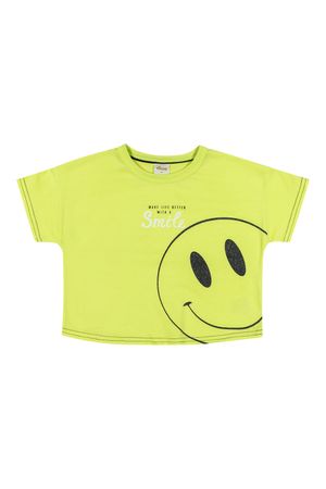 Blusa Infantil Menina Smile Elian Lilás