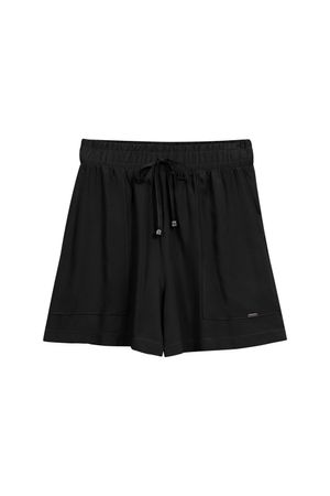 Short Feminino Bolsos Marialícia Preto