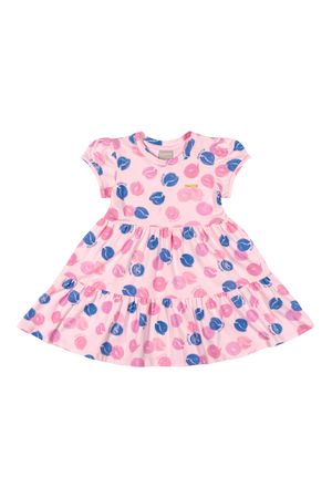 Vestido Infantil Menina Estampado Colorittá Rosa