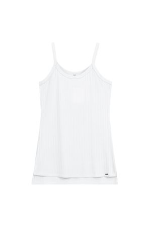 Regata Feminina Canelada Marialícia Branco