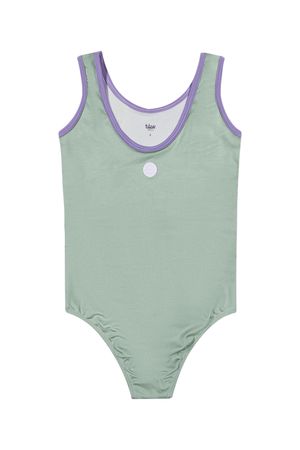 Maiô Infantil Menina Moderno Elian Verde