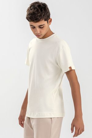 Camiseta Juvenil Menino Beats Bege