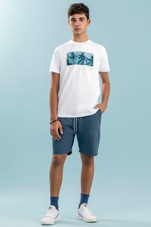 Conjunto Juvenil Menino Beats Branco