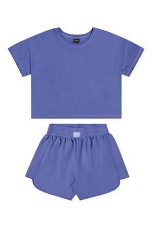 Conjunto Juvenil Menina Beats Roxo