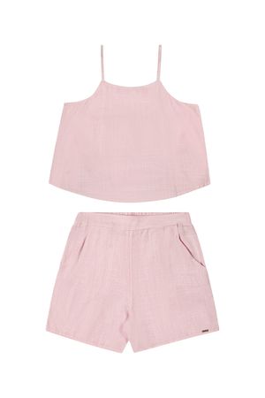 Conjunto Juvenil Menina Beats Lilás