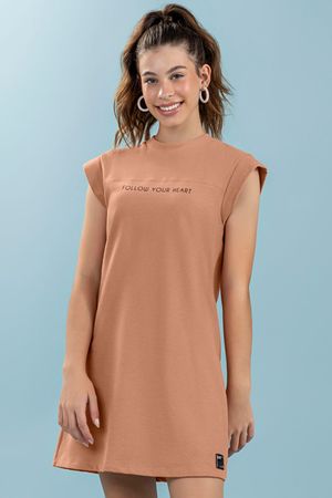 Vestido Juvenil Menina Beats Laranja