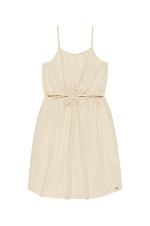 Vestido Juvenil Menina Beats Bege
