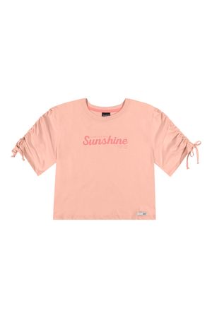 Blusa Juvenil Menina Beats Rosa