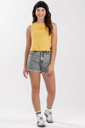 Shorts Juvenil Menina Beats Preto