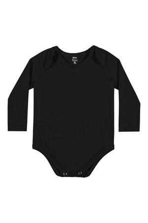 Body Infantil Unissex Básico Elian Preto