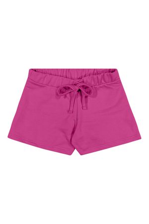 Shorts Infantil Menina Básico Elian Rosa