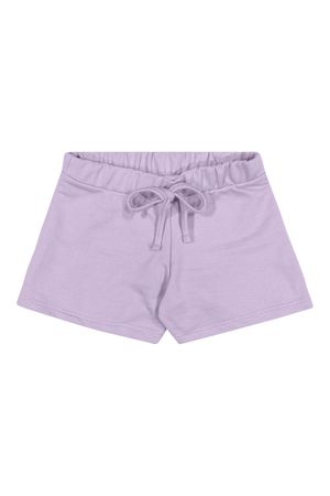 Shorts Infantil Menina Básico Elian Lilás
