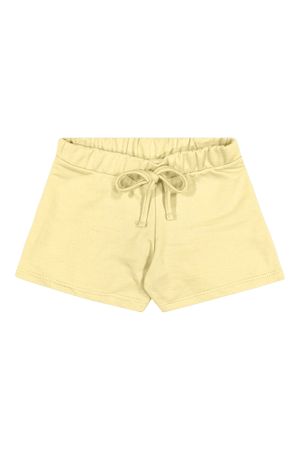 Shorts Infantil Menina Básico Elian Amarelo